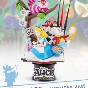 Alice au pays des merveilles diorama PVC D-Select 15 cm