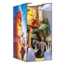 Maquette Book Nook Le Roi lion Disney éclairée entre deux livres